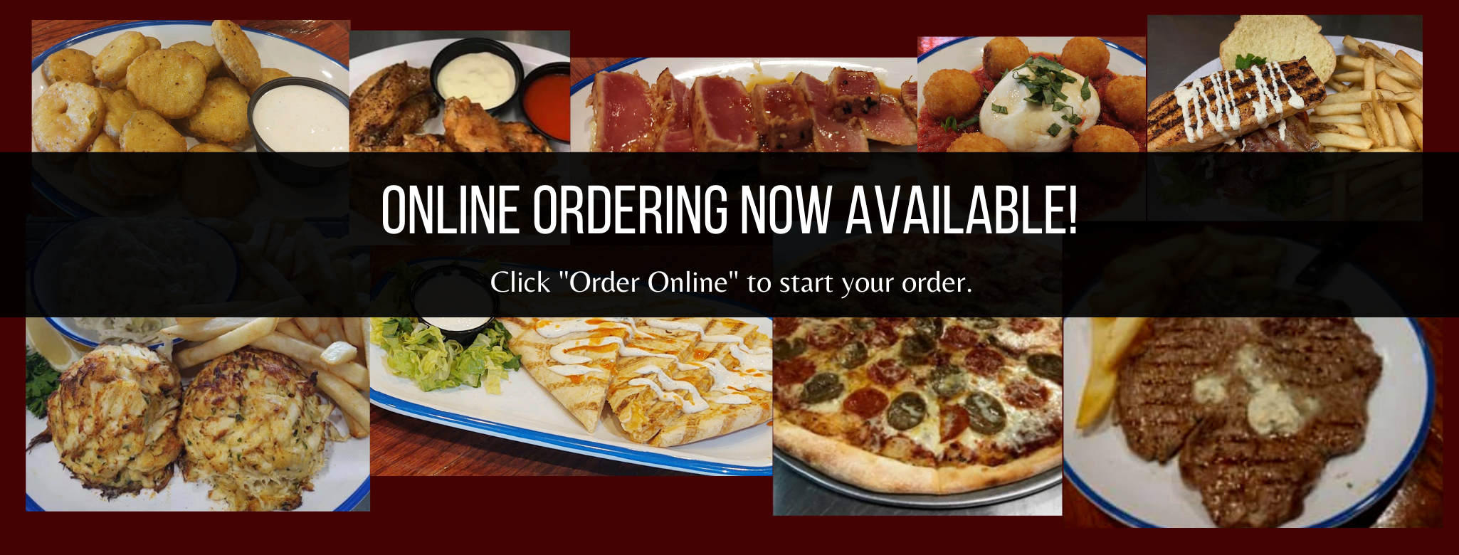 Click to start your online order.